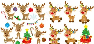 圣诞鹿图片