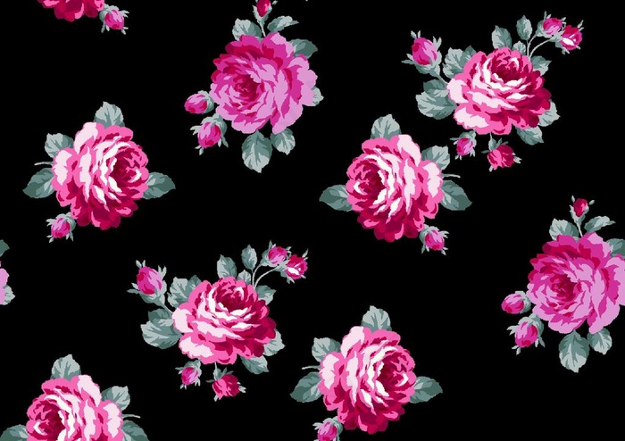 大牌 时尚 艺术玫瑰花 素材图片