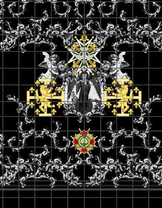 大牌人物花型图片