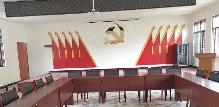 党建宣传栏图片cdr矢量模版下载