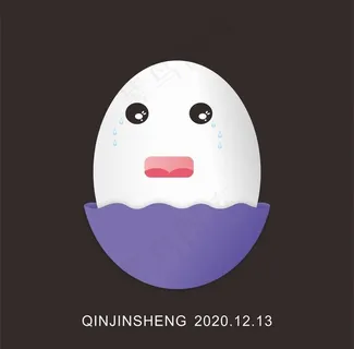 表情包鸡蛋 紫图片