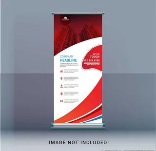 易拉宝展板图片