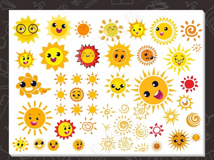 各种太阳图片