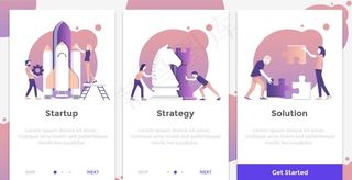 手机APP移动端UI作品集模板图片