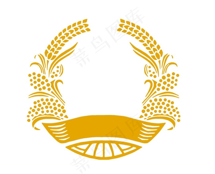 白酒 框 花纸 矢量 酒 麦穗图片