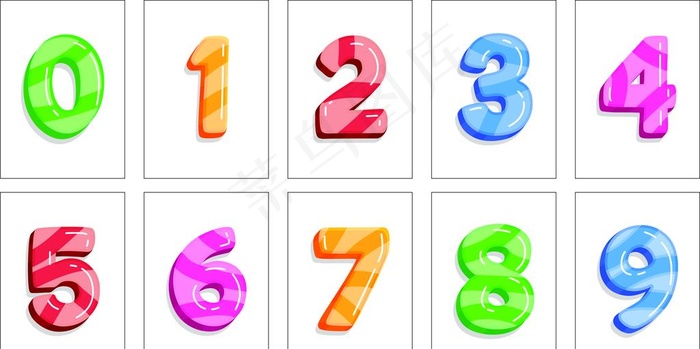 数字图片cdr矢量模版下载