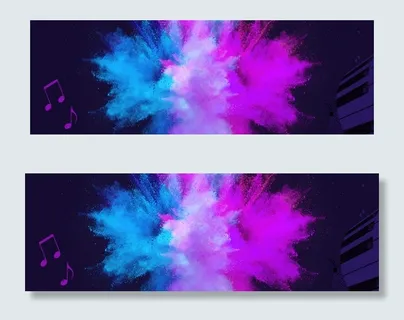 蓝紫色背景图片