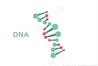 DNA矢量图标素材图片