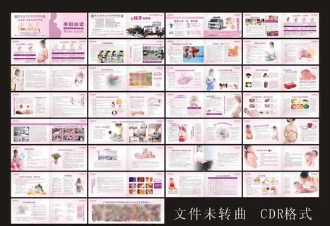 孕妇手册图片