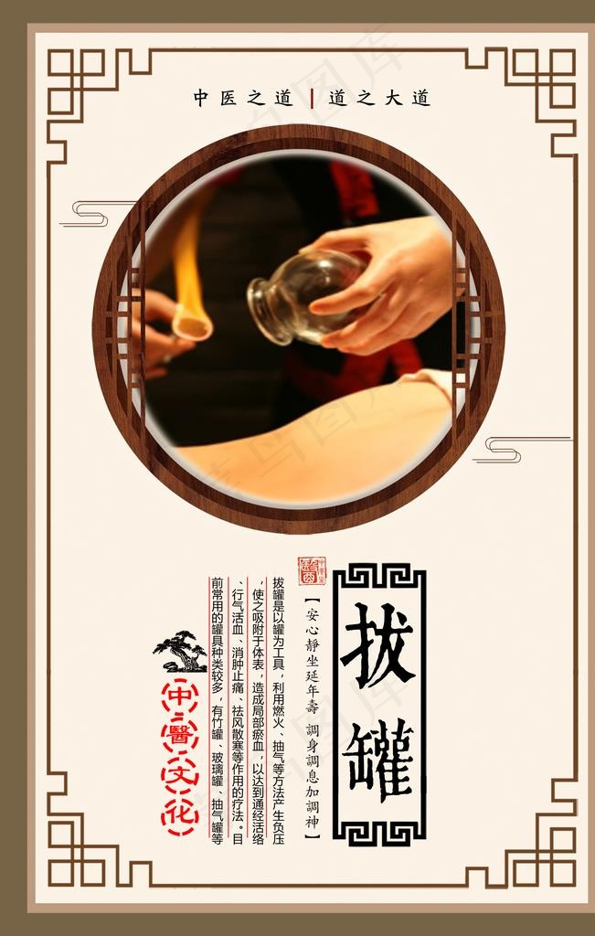 中医拔罐图片(2362X3542(DPI:100))psd模版下载