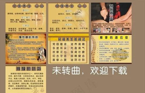 中医养生展板图片