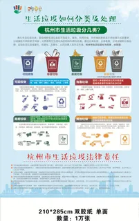 垃圾分类单页图片 垃圾分类单页图片