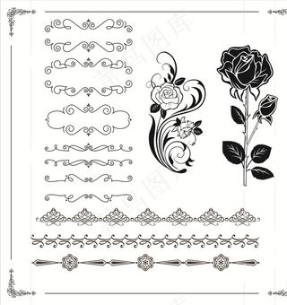 花纹 花边图片