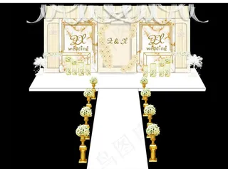 婚礼主背景图片