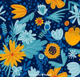创意缤纷 花卉无缝背景图片 创意缤纷 花卉无缝背景图片