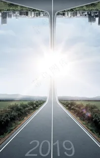 公路海报图片