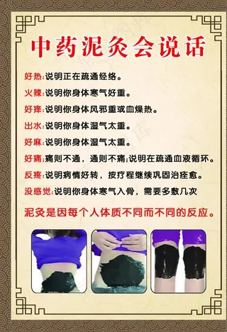 中药泥灸图片