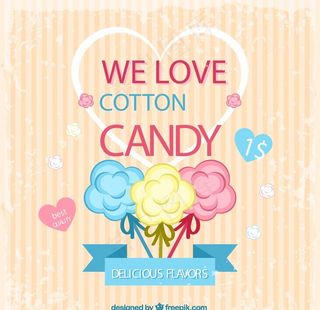 棉花糖海报图片