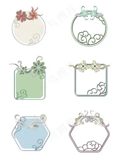 中国风复古精致撞色手工盘扣图片 中国风复古精致撞色手工盘扣图片