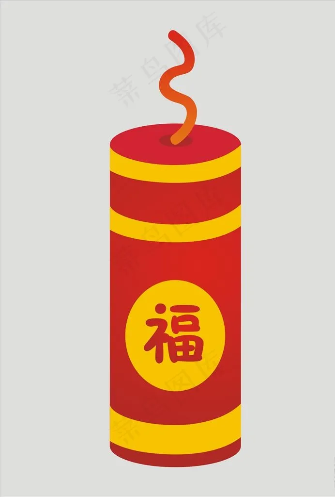 鞭炮 矢量鞭炮图片