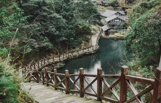 雁荡山 卧龙潭图片