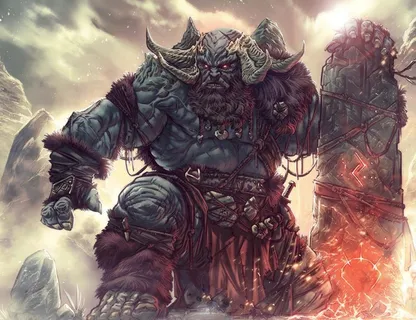 牛头人图片 牛头人图片