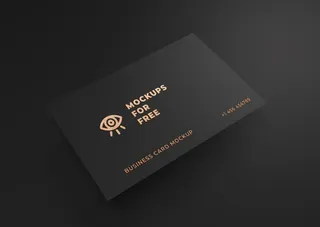 名片样机图片