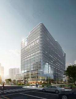 办公楼透视图图片 办公楼透视图图片
