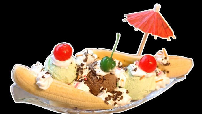 香蕉船PSD分层素材图片