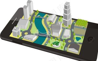 手机城市图片