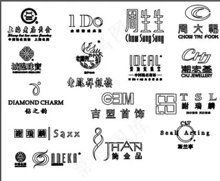 珠宝商logo集合图片