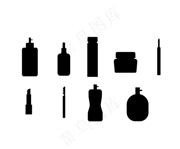 化妆品标志图片ai矢量模版下载