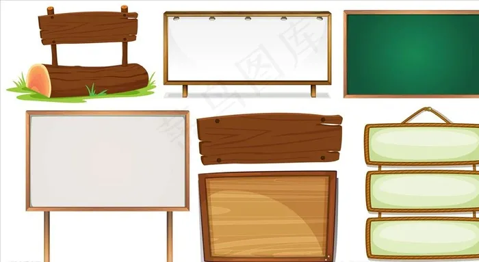 边框图片ai矢量模版下载