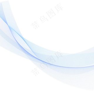 蓝色科技线条可商用元素图片