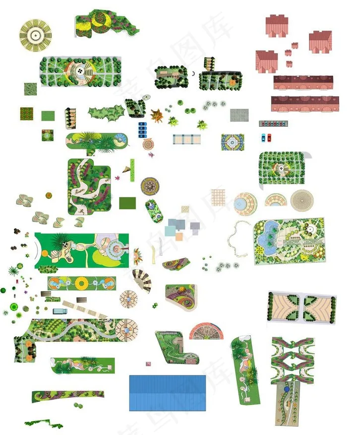 ps景观素材图片(3997X4961(DPI:72))psd模版下载