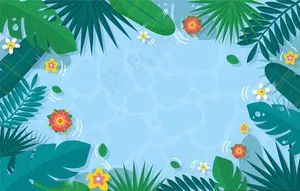 树叶背景图片