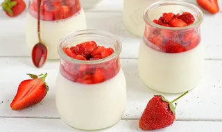 唯美双皮奶图片