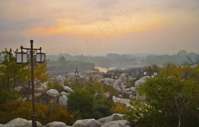 章丘百脉泉公园图片