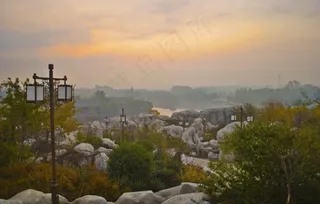 章丘百脉泉公园图片