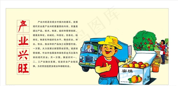 乡村振兴图片cdr矢量模版下载
