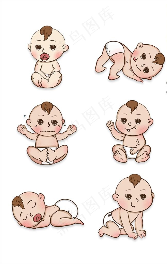 婴儿素材图片psd模版下载