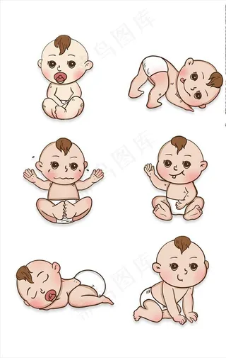婴儿素材图片