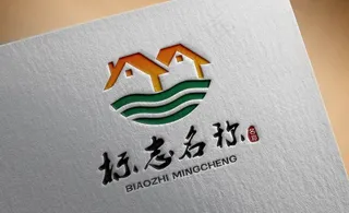 logo样机图片