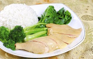 白切鸡饭图片