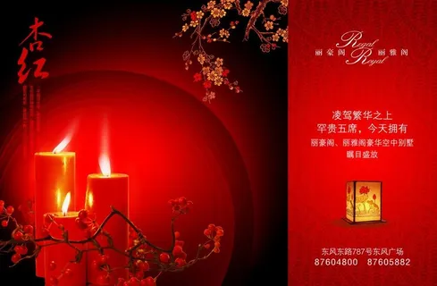 中国红海报图片