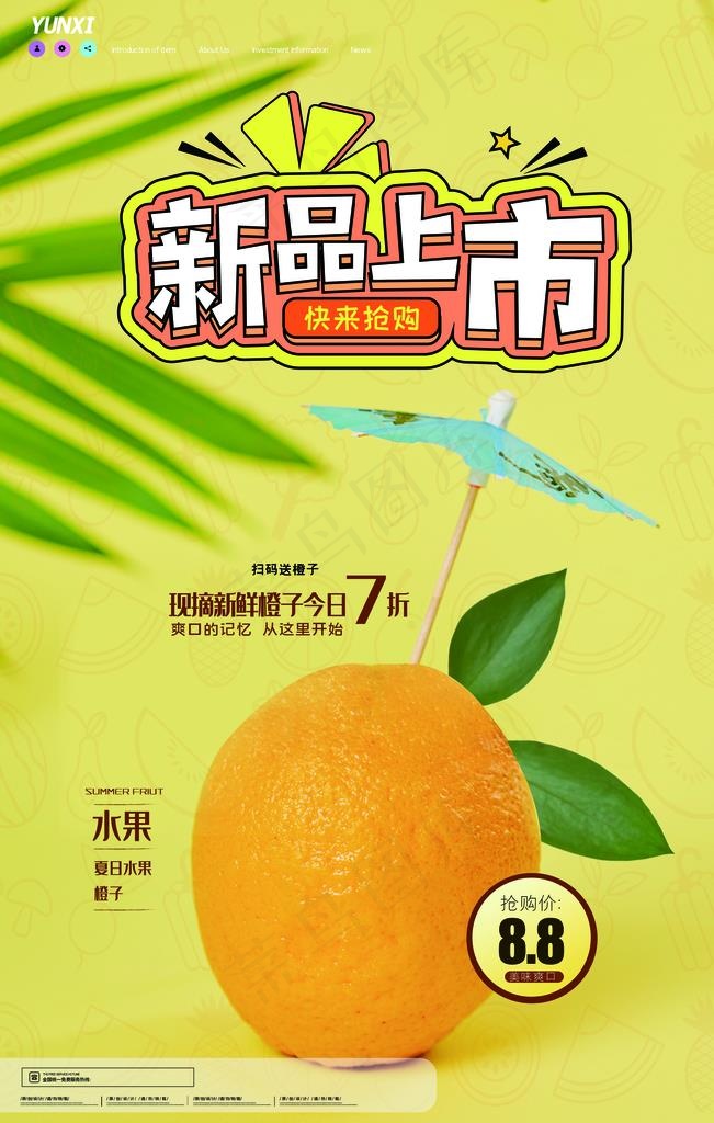新品上市图片(3543X5315(DPI:150))psd模版下载