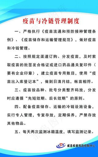 疫苗冷链制度图片