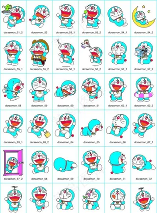多啦A梦矢量图片