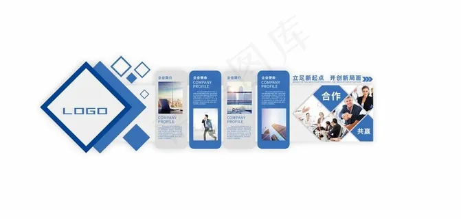 企业文化墙图片
