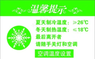 空调温度图片